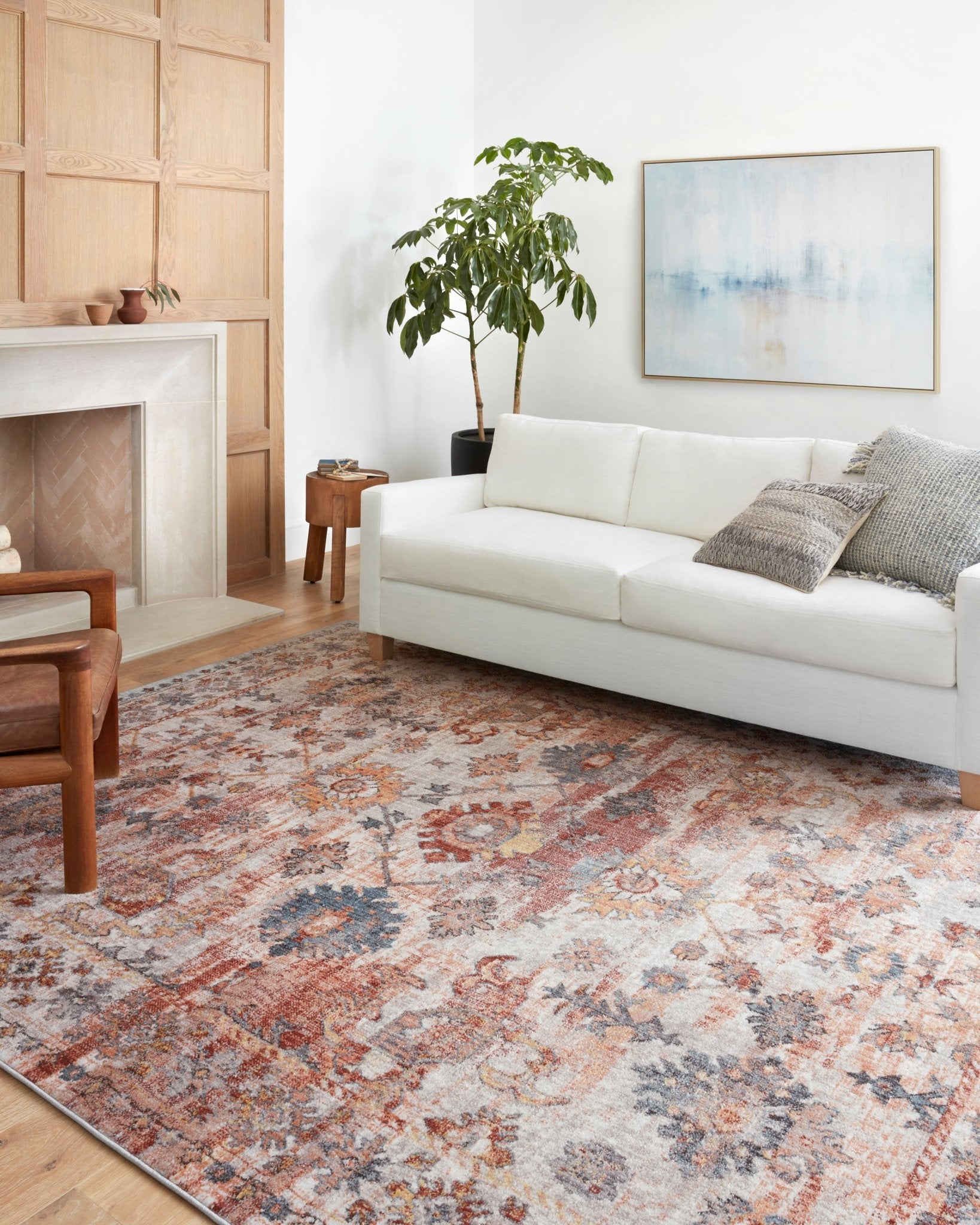 Loloi II Cassandra CSN - 06 Rust Multi Traditional Power Loomed Rug - Rugs - Loloi II - Atlanta Designer Rugs