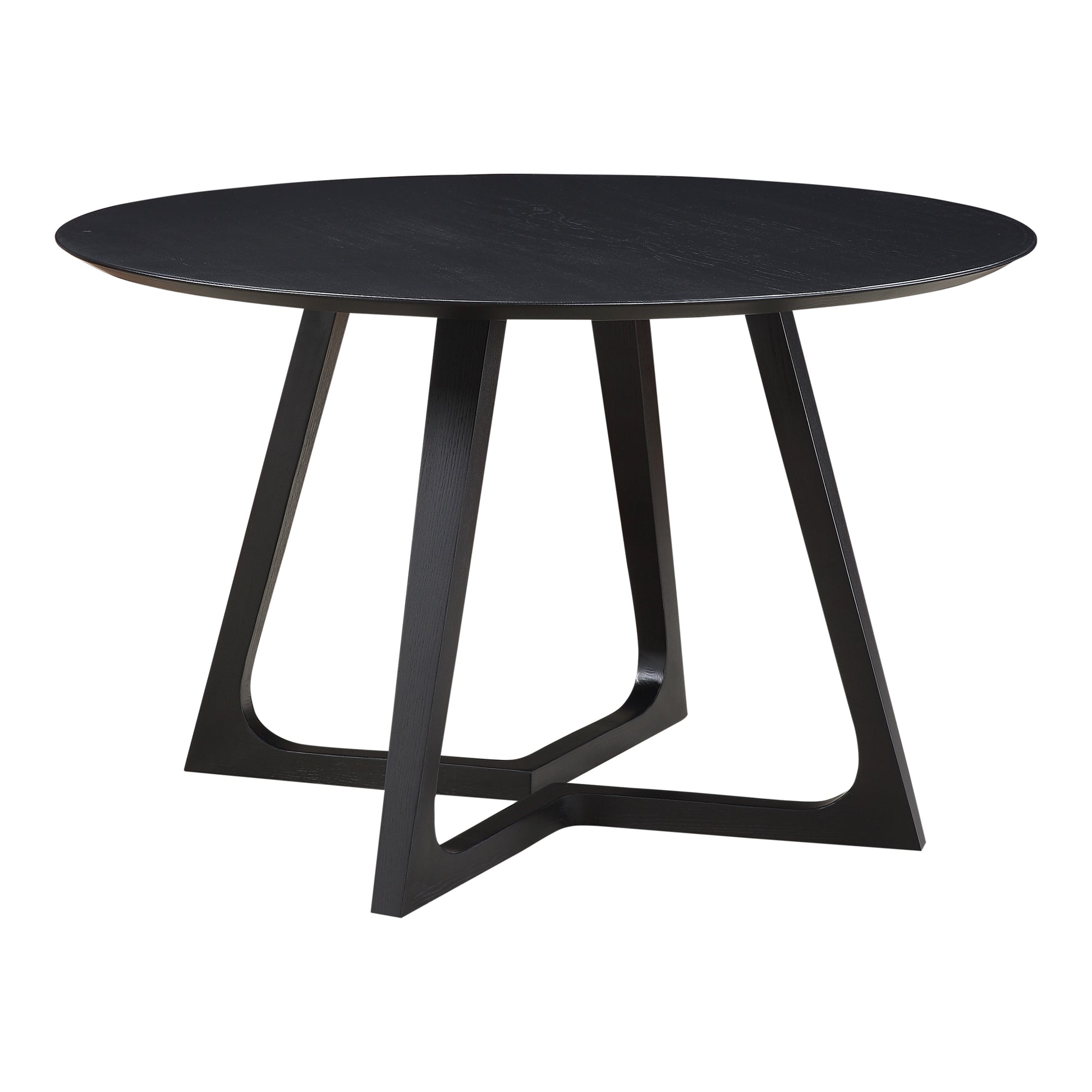 Moes Home Dining Tables Godenza Black Mid-Century Modern Furniture