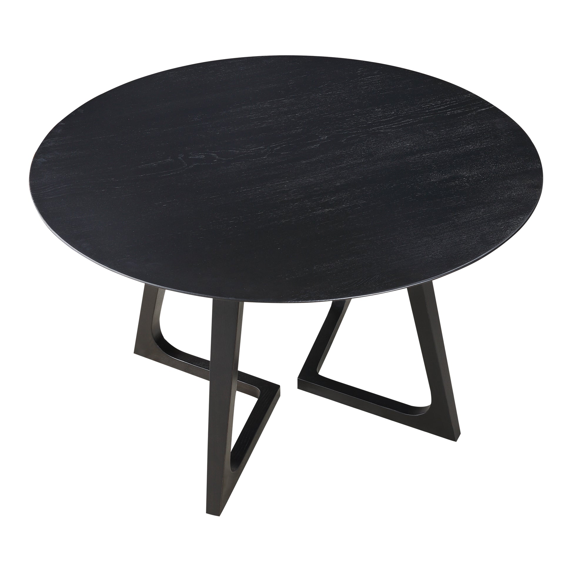 Moes Home Dining Tables Godenza Black Mid-Century Modern Furniture