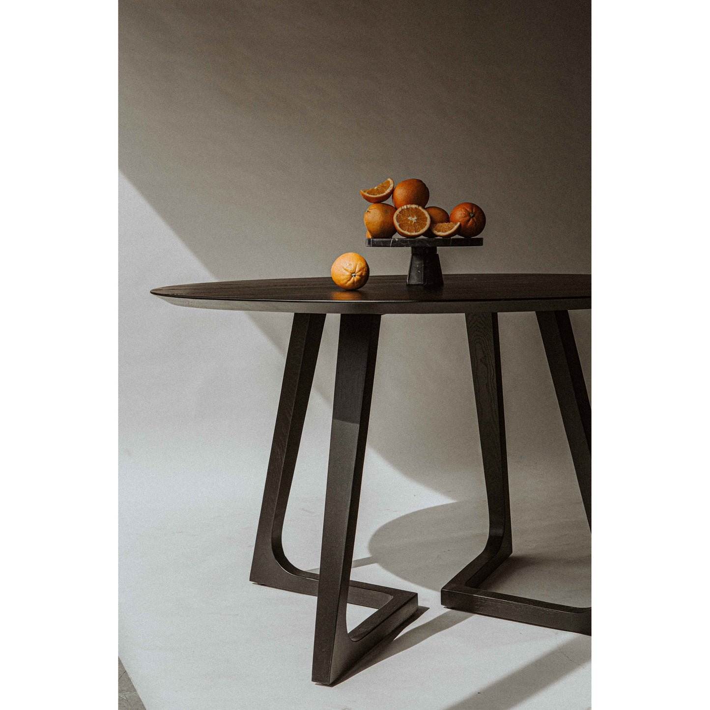 Moes Home Dining Tables Godenza Black Mid-Century Modern Furniture