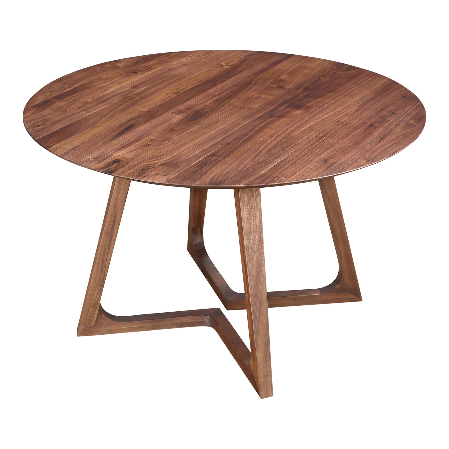 Moes Home Dining Tables Godenza Brown Mid-Century Modern Furniture