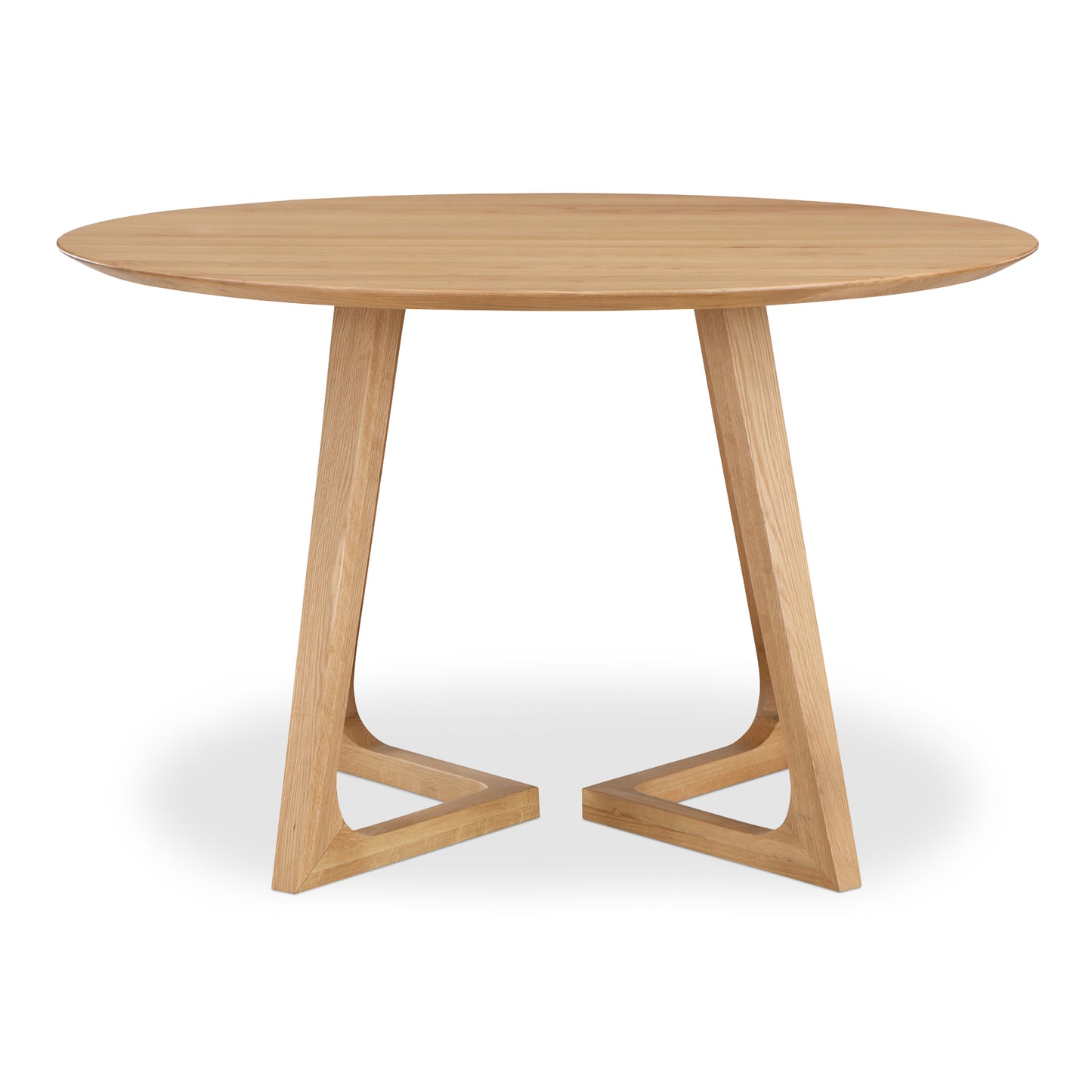 Moes Home Dining Tables Godenza Natural Mid-Century Modern Furniture