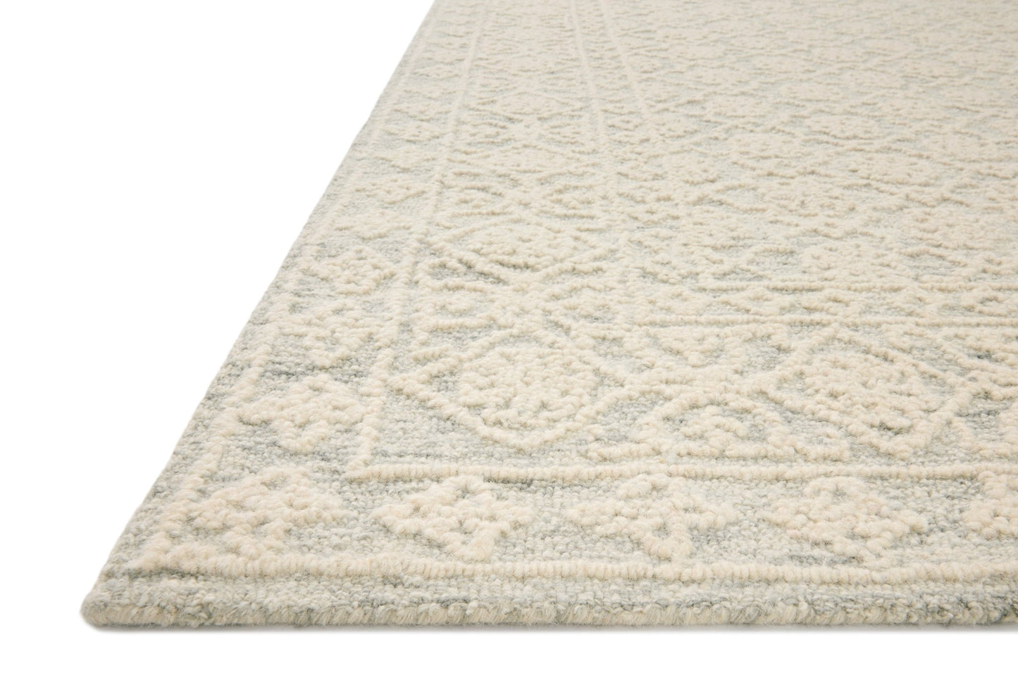 Loloi CECELIA CEC - 01 Mist Ivory Contemporary Hand Tufted Rug - Rugs - Loloi - Atlanta Designer Rugs