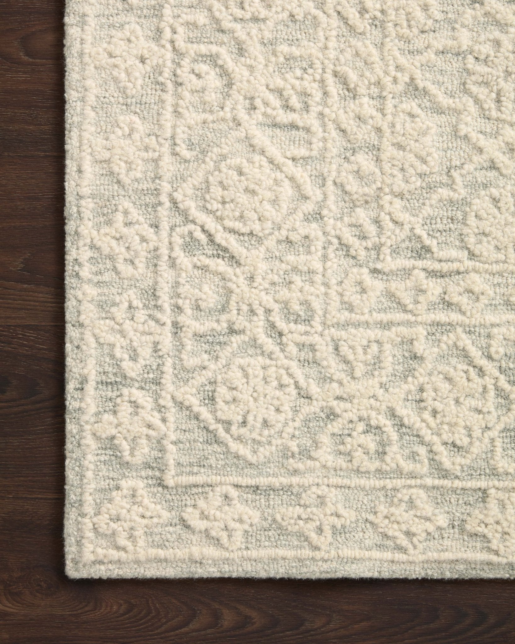 Loloi CECELIA CEC - 01 Mist Ivory Contemporary Hand Tufted Rug - Rugs - Loloi - Atlanta Designer Rugs