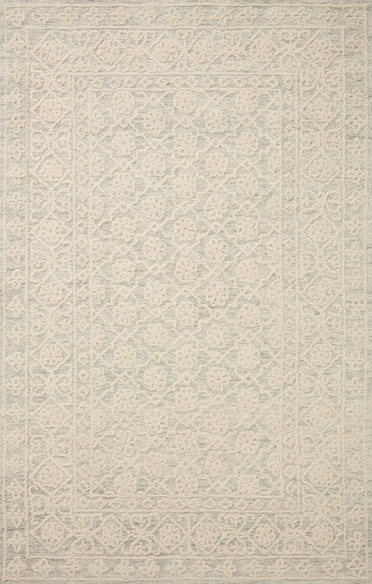 Loloi CECELIA CEC - 01 Mist Ivory Contemporary Hand Tufted Rug - Rugs - Loloi - Atlanta Designer Rugs