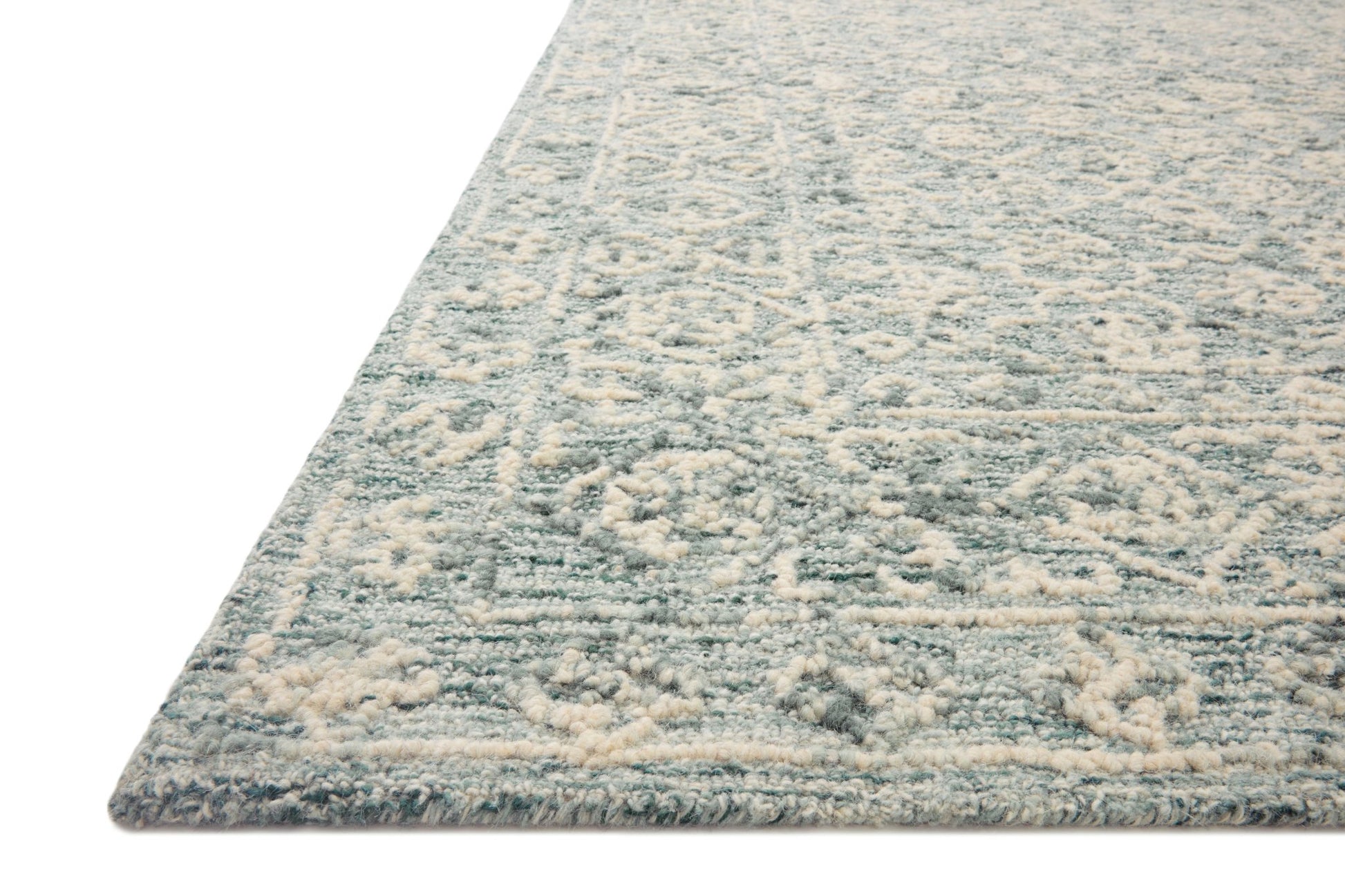 Loloi CECELIA CEC - 01 Ocean Ivory Contemporary Hand Tufted Rug - Rugs - Loloi - Atlanta Designer Rugs