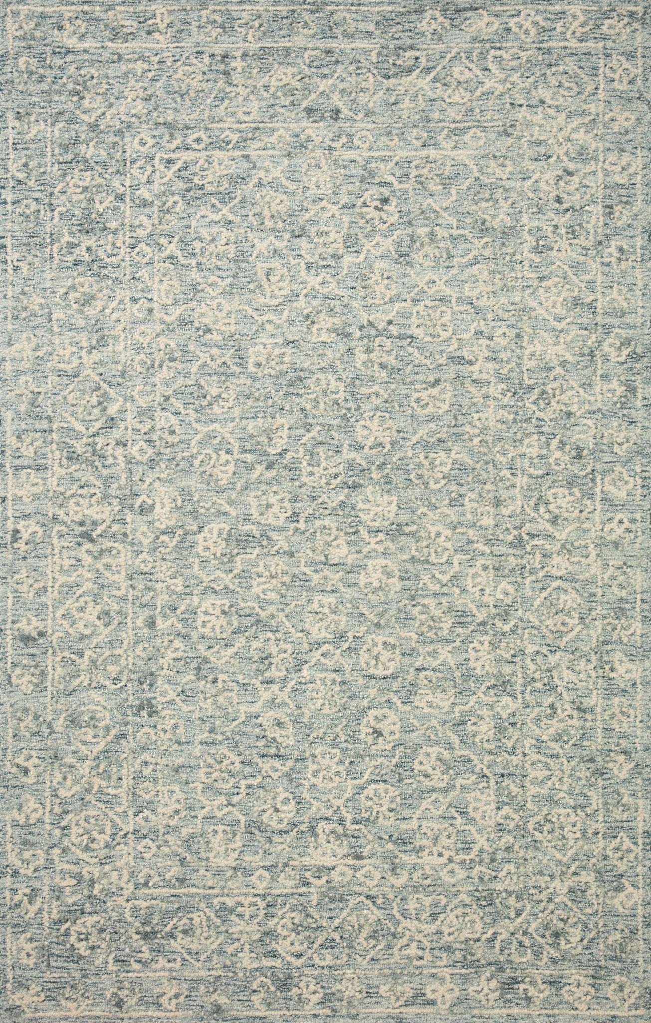 Loloi CECELIA CEC - 01 Ocean Ivory Contemporary Hand Tufted Rug - Rugs - Loloi - Atlanta Designer Rugs