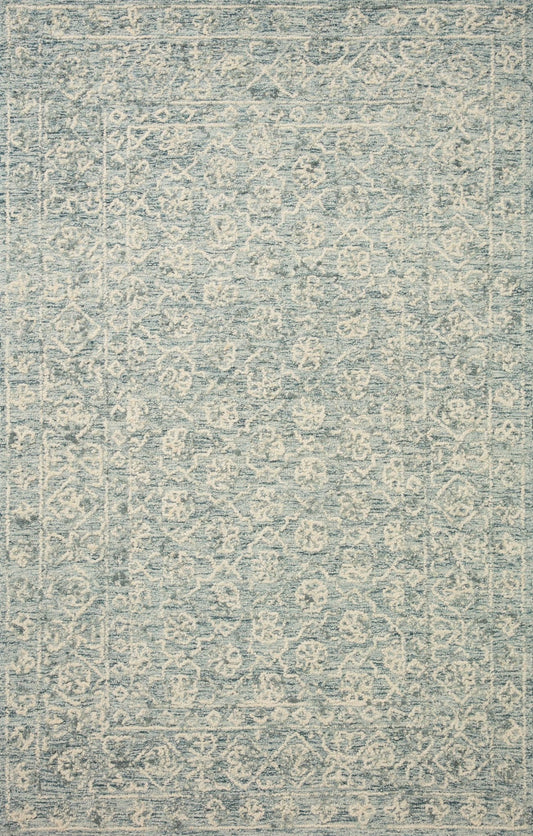 Loloi CECELIA CEC - 01 Ocean Ivory Contemporary Hand Tufted Rug - Rugs - Loloi - Atlanta Designer Rugs