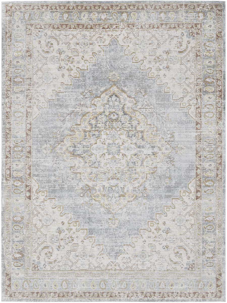 Limited Odeya OR - 803 GRAY IVORY Traditional Machinemade Rug - Rugs - Limited - Atlanta Designer Rugs