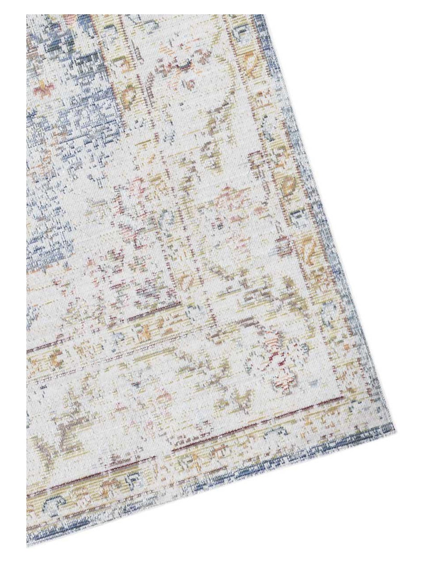 Limited Odeya OR - 806 INDIGO BLUE IVORY Traditional Machinemade Rug - Rugs - Limited - Atlanta Designer Rugs