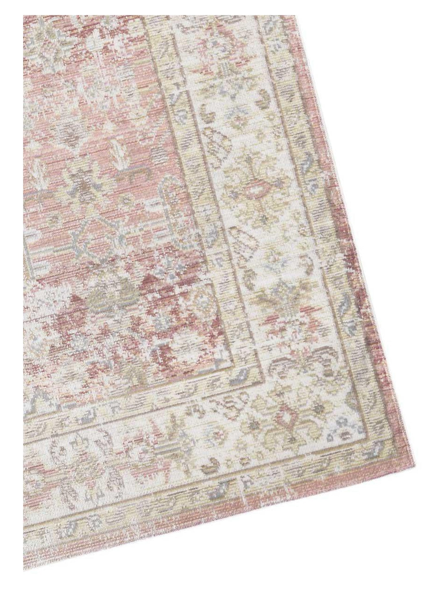 Limited Odeya OR - 802 SALMON PINK IVORY Traditional Machinemade Rug - Rugs - Limited - Atlanta Designer Rugs