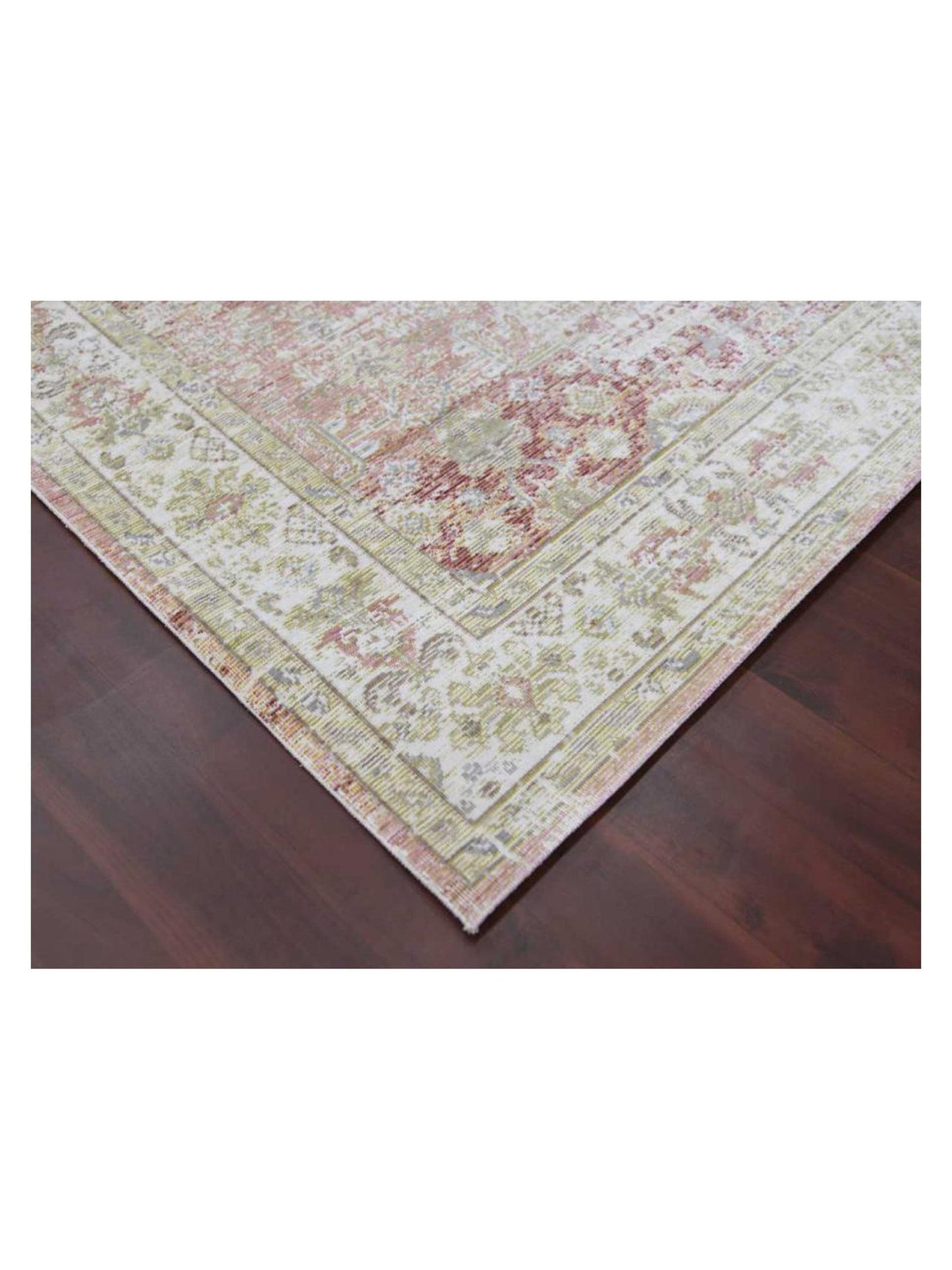 Limited Odeya OR - 802 SALMON PINK IVORY Traditional Machinemade Rug - Rugs - Limited - Atlanta Designer Rugs