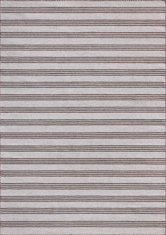 Magnolia Home Charlie CHE-01 Silver Bark Indoor/Outdoor Hand Loomed Rug