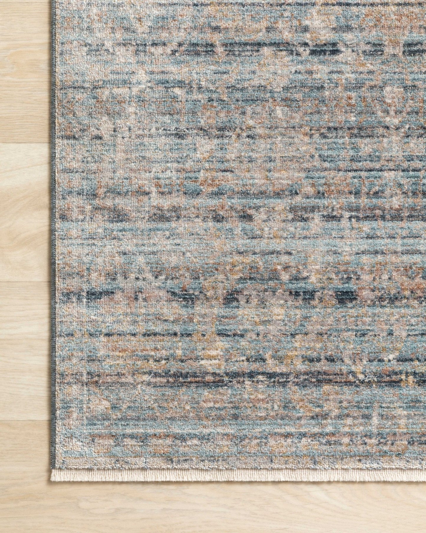 Loloi Claire CLE - 03 Ocean Gold Traditional Power Loomed Rug - Rugs - Loloi - Atlanta Designer Rugs