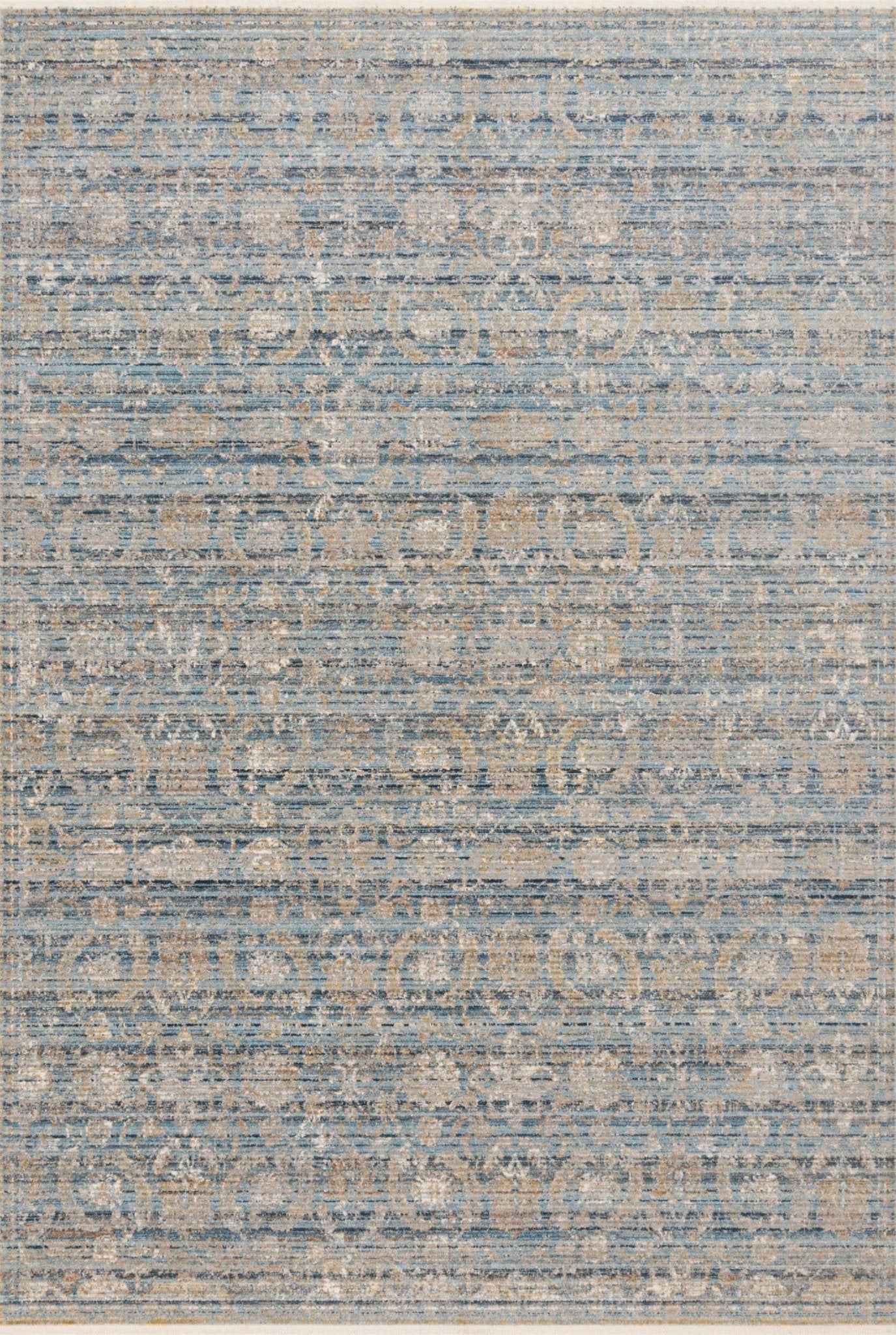 Loloi Claire CLE - 03 Ocean Gold Traditional Power Loomed Rug - Rugs - Loloi - Atlanta Designer Rugs