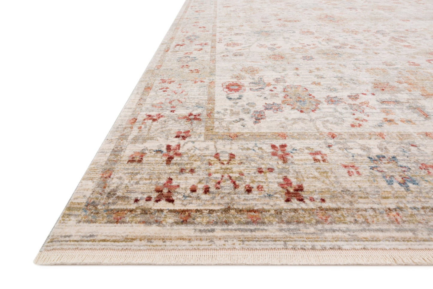 Loloi Claire CLE - 05 Ivory Multi Traditional Power Loomed Rug - Rugs - Loloi - Atlanta Designer Rugs