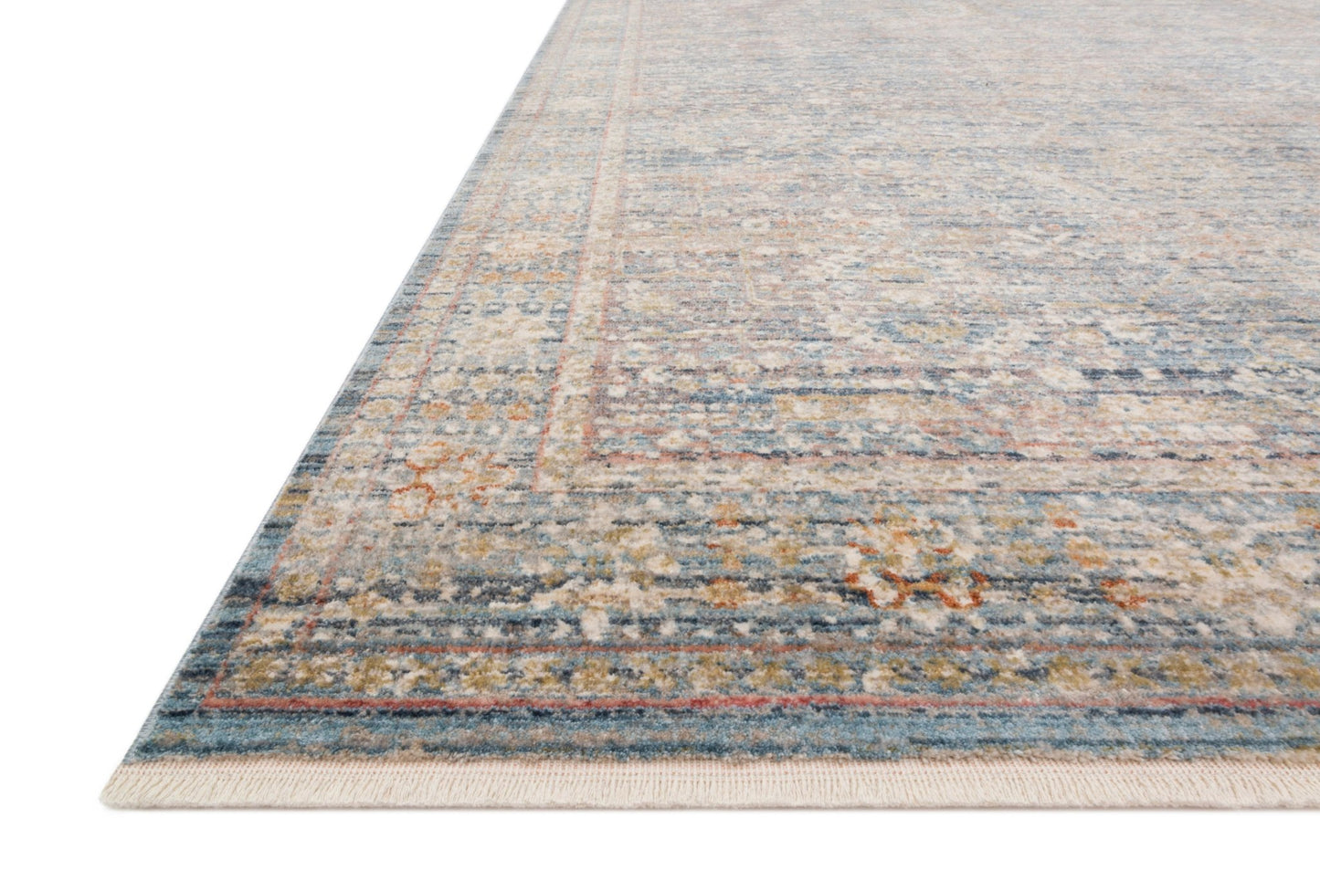 Loloi Claire CLE - 06 Blue Sunset Traditional Power Loomed Rug - Rugs - Loloi - Atlanta Designer Rugs