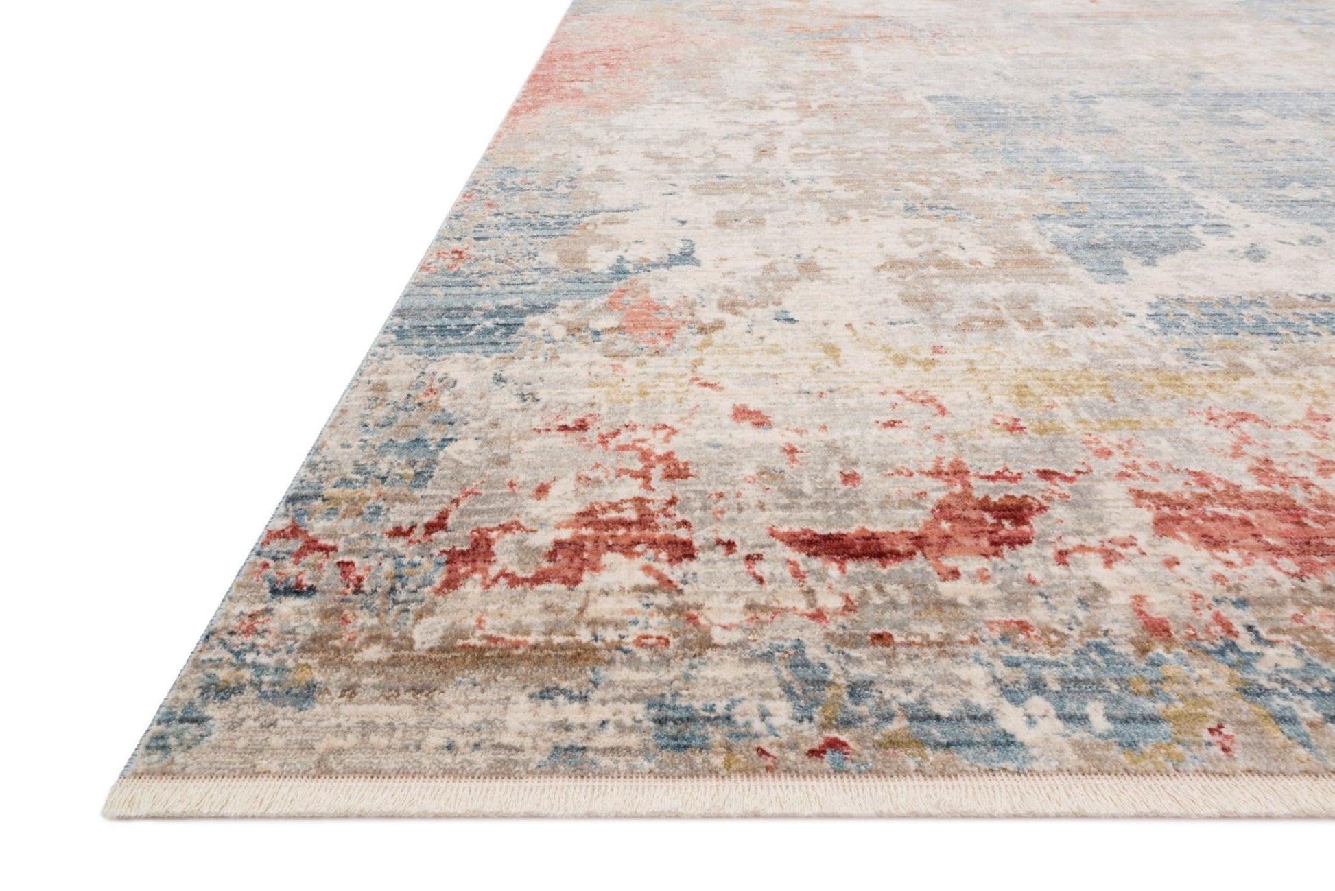 Loloi Claire CLE - 07 Grey Multi Traditional Power Loomed Rug - Rugs - Loloi - Atlanta Designer Rugs