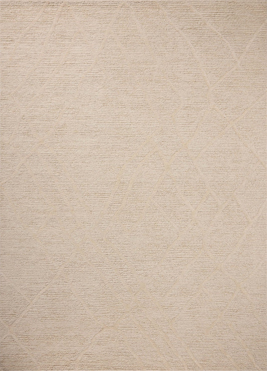 Loloi Cline CLI - 01 Ivory Contemporary Hand Woven Rug - Rugs - Loloi - Atlanta Designer Rugs