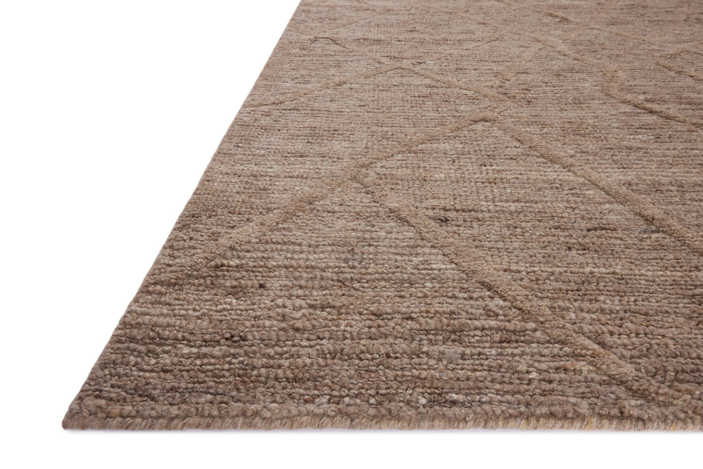 Loloi Cline CLI - 01 Mocha Contemporary Hand Woven Rug - Rugs - Loloi - Atlanta Designer Rugs