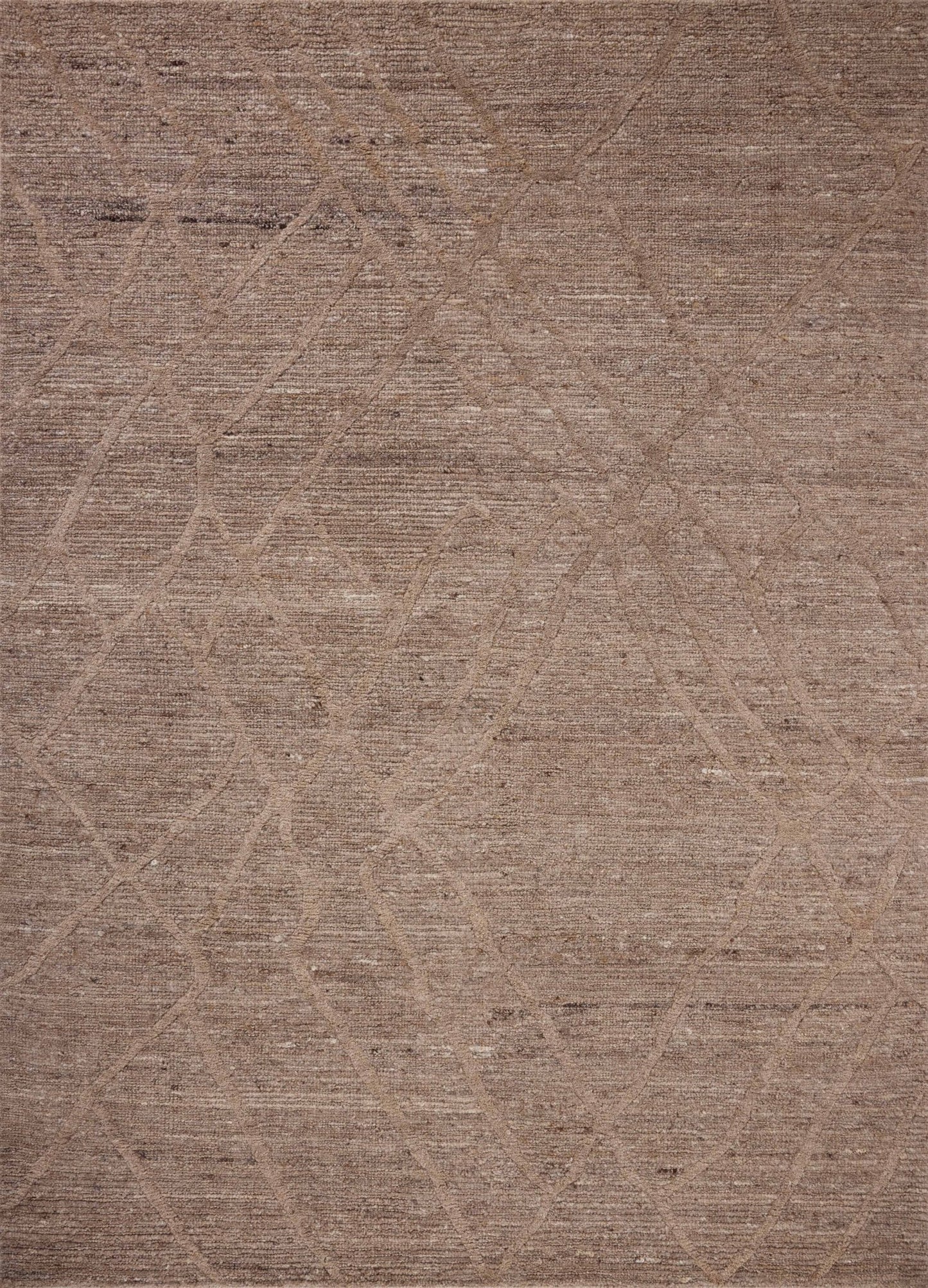 Loloi Cline CLI - 01 Mocha Contemporary Hand Woven Rug - Rugs - Loloi - Atlanta Designer Rugs