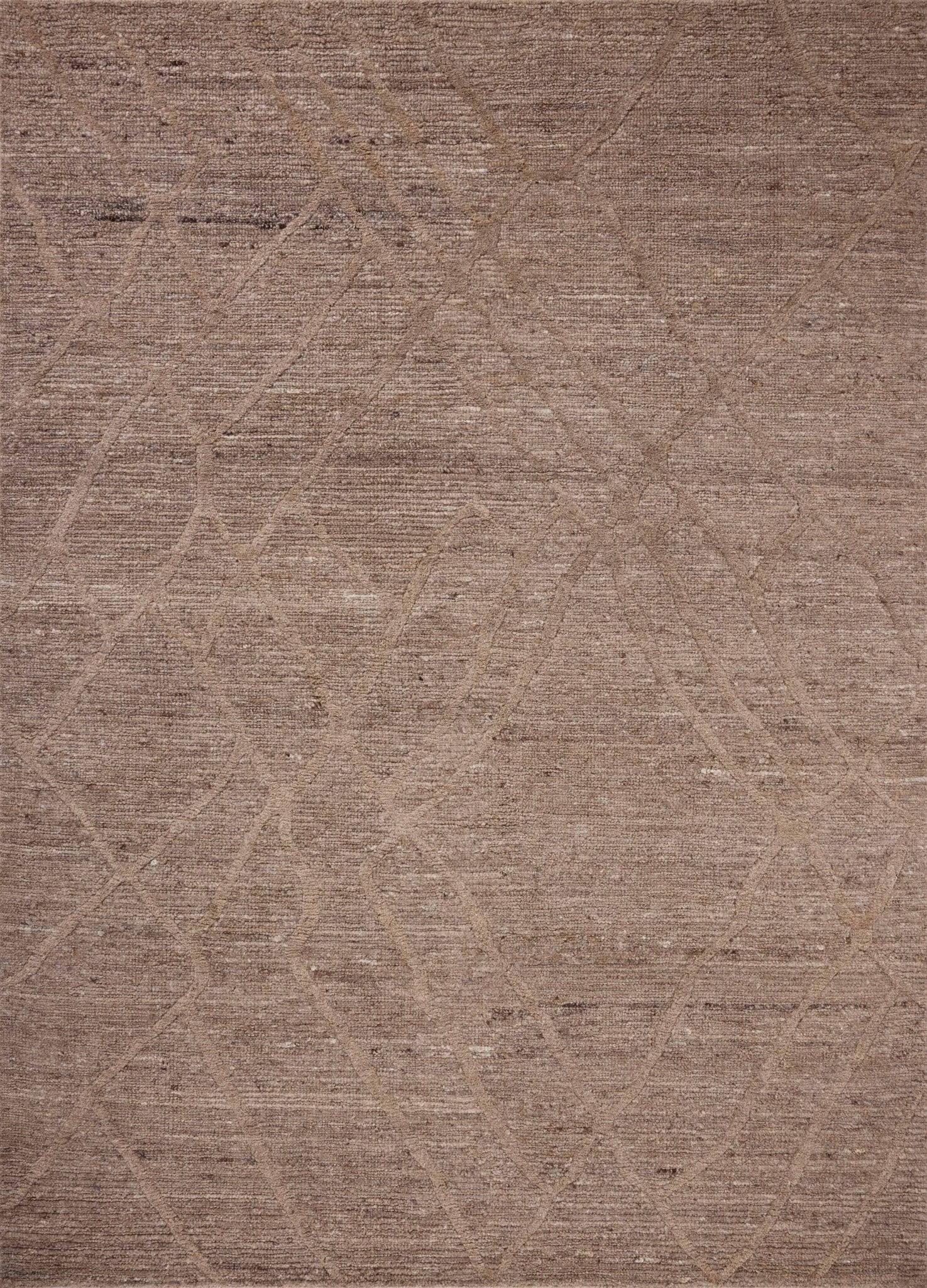 Loloi Cline CLI - 01 Mocha Contemporary Hand Woven Rug - Rugs - Loloi - Atlanta Designer Rugs