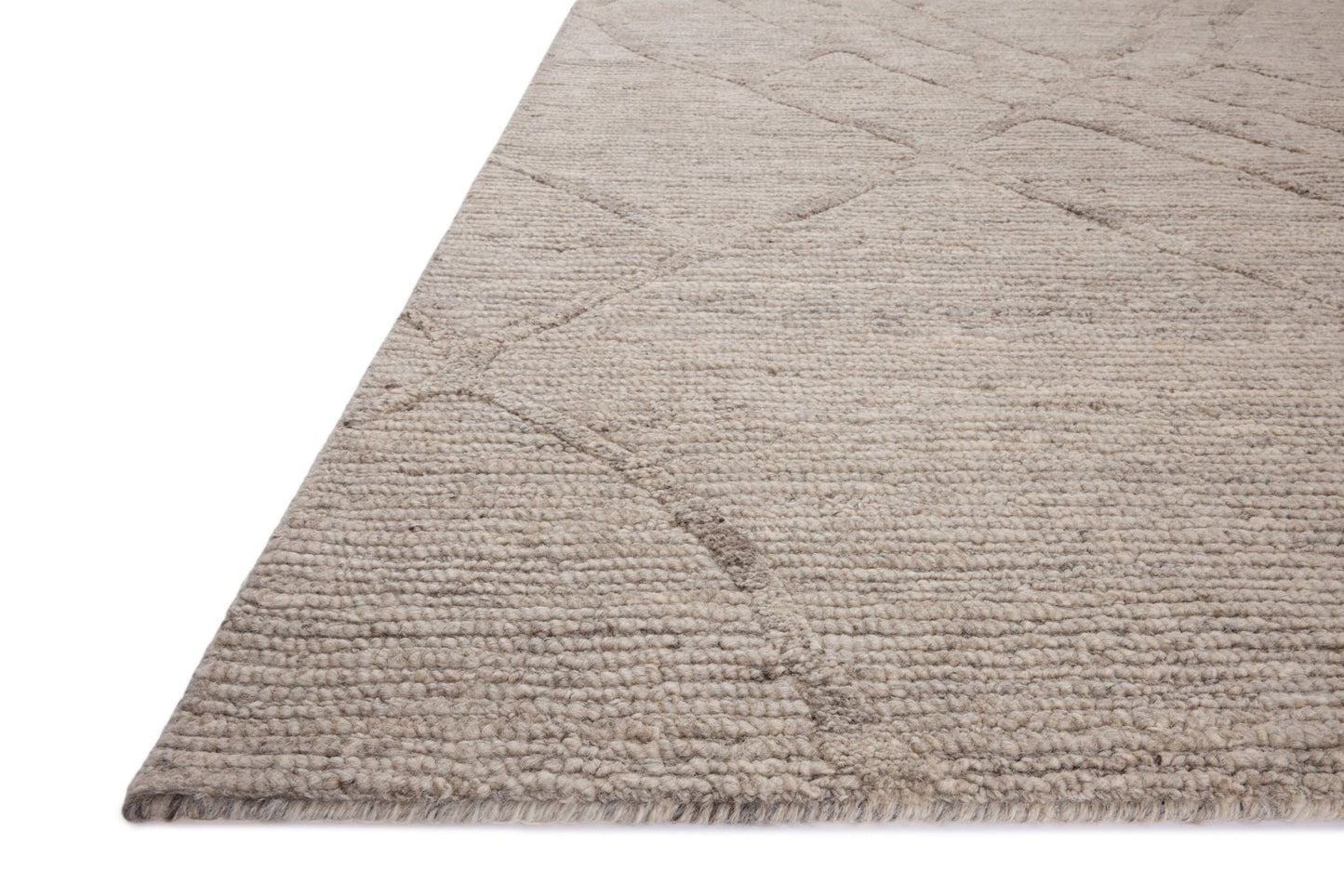 Loloi Cline CLI - 01 Stone Contemporary Hand Woven Rug - Rugs - Loloi - Atlanta Designer Rugs