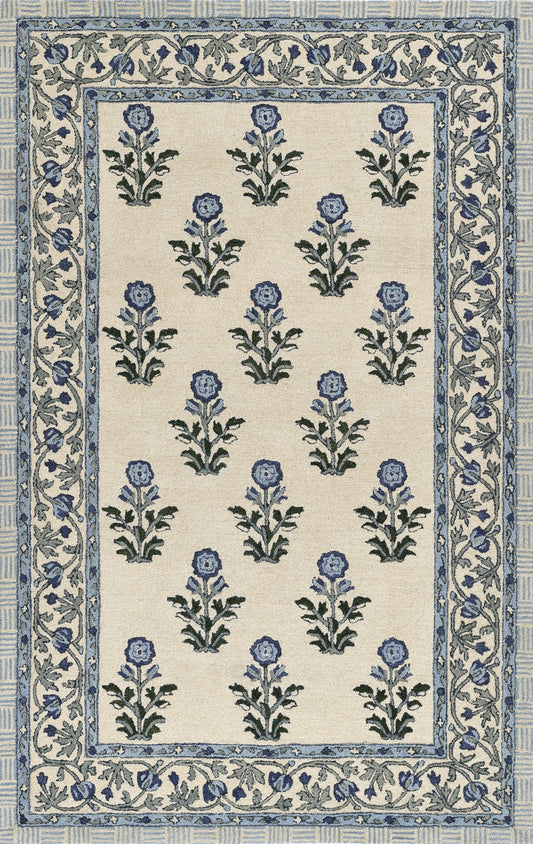 Momeni Cotswold  Blue  Traditional