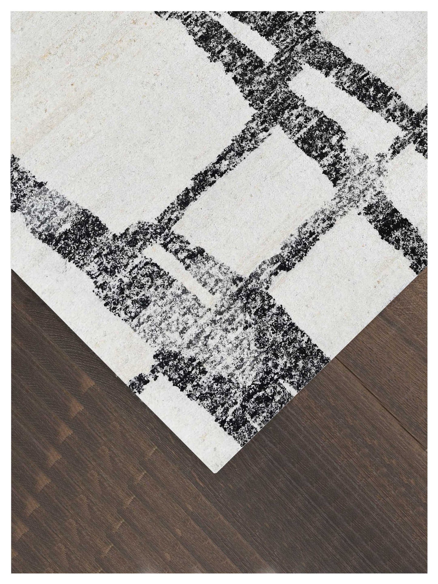 Artisan Corbet  Zebra  Modern Knotted Rug