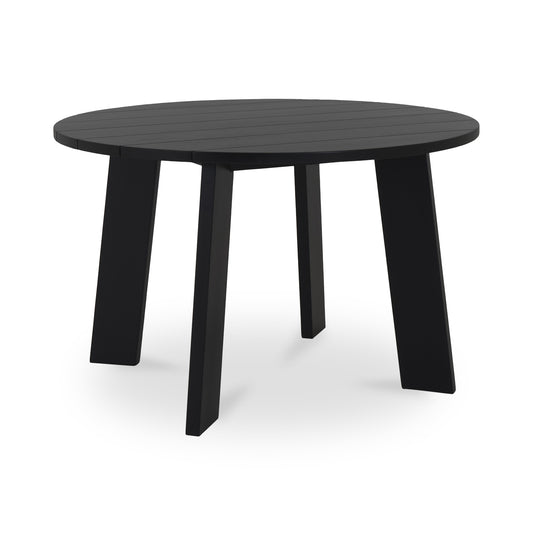 Moes Home Dining Tables Delta Black Contemporary Furniture Rug