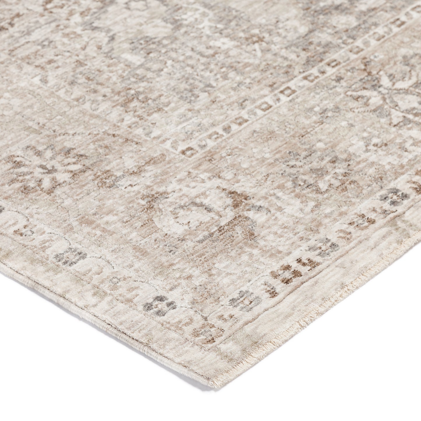 Dalyn Rugs Cyprus CY3 Beige Traditional Power Woven Rug - Rugs - Dalyn Rugs - Atlanta Designer Rugs