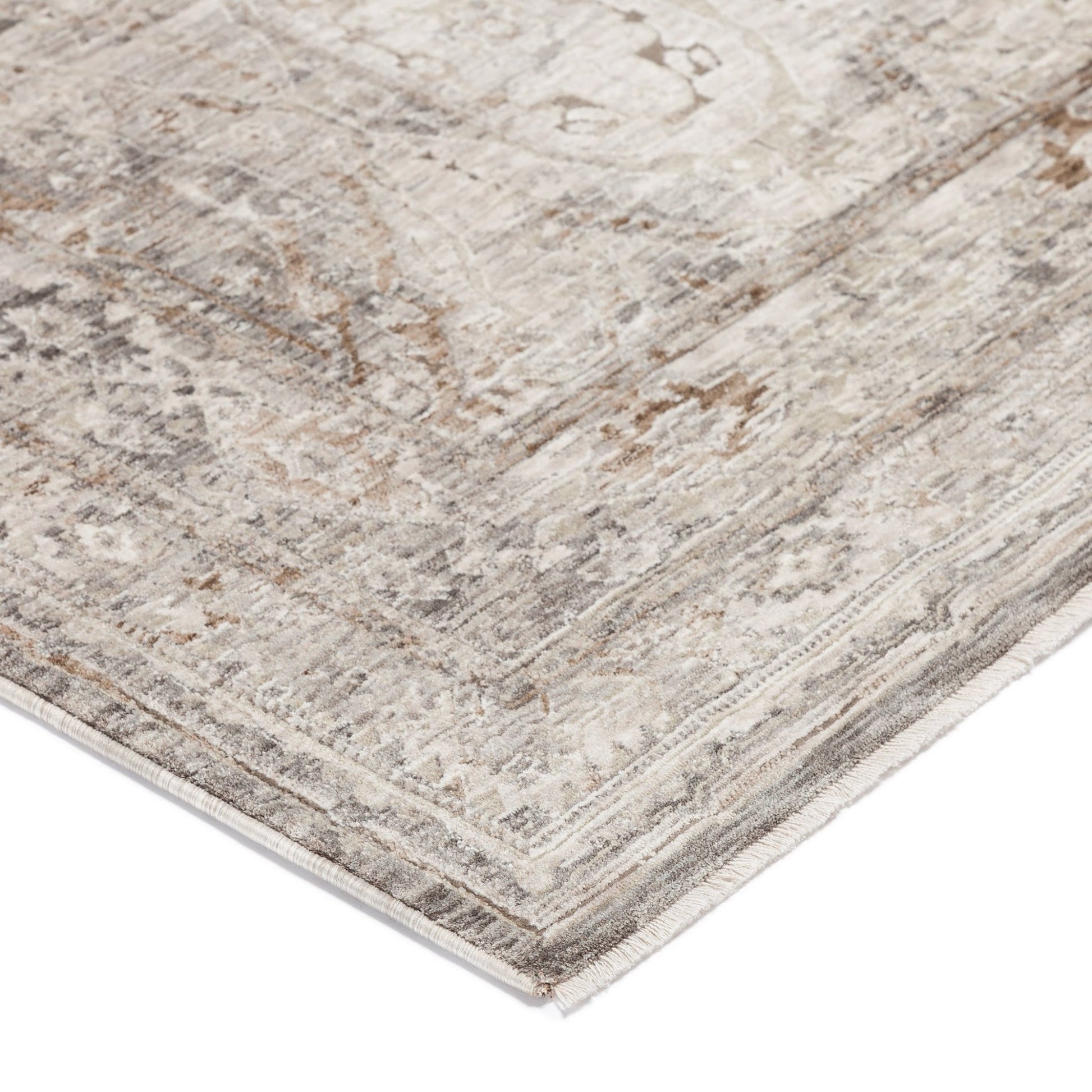 Dalyn Rugs Cyprus CY6 Grey Traditional Power Woven Rug - Rugs - Dalyn Rugs - Atlanta Designer Rugs