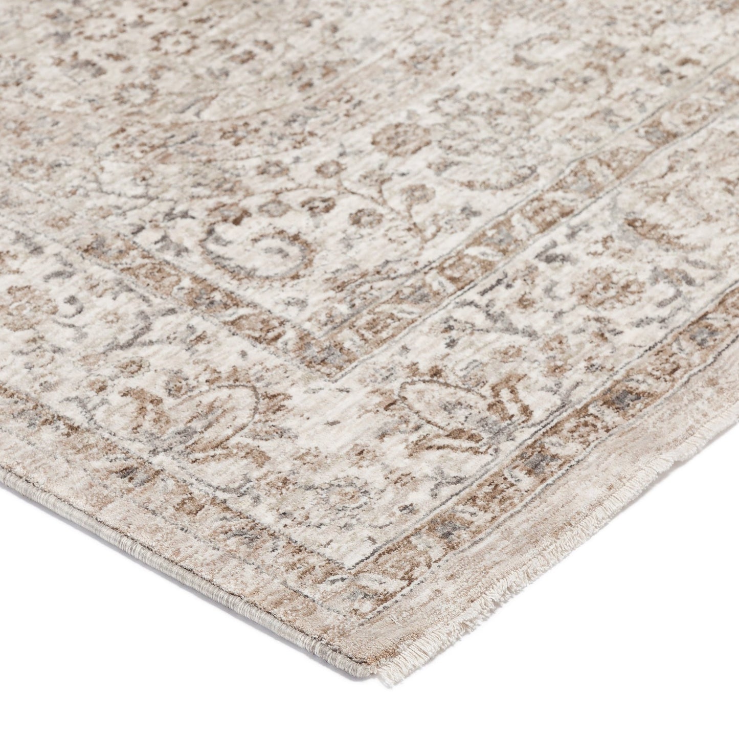 Dalyn Rugs Cyprus CY8 Beige Traditional Power Woven Rug - Rugs - Dalyn Rugs - Atlanta Designer Rugs