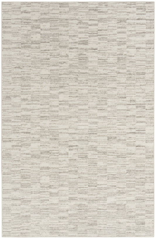 Calvin Klein Captivating CVT02 Ivory Grey Contemporary Power-loomed Rug