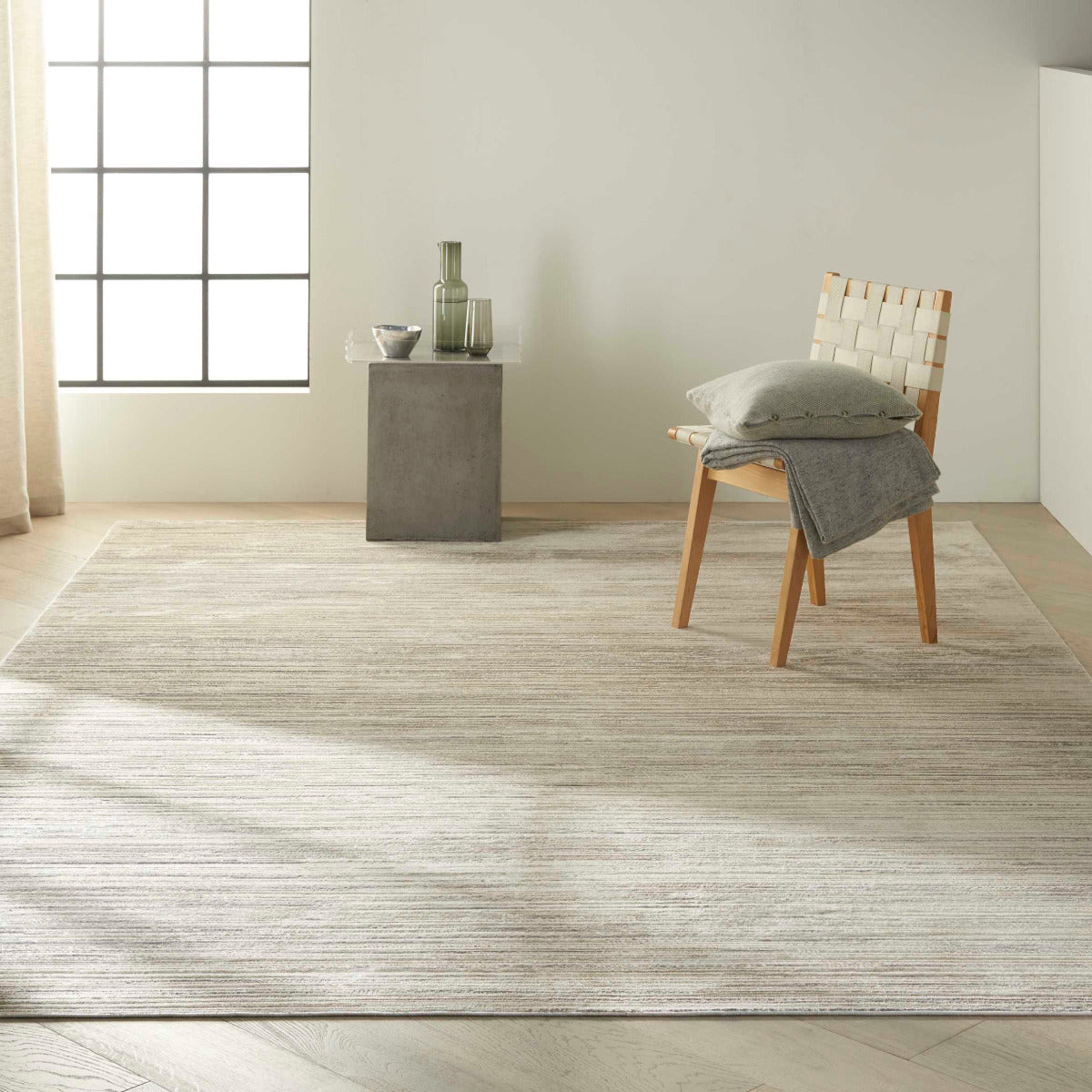 Calvin Klein Orlando CK851 Taupe  Contemporary Woven Rug