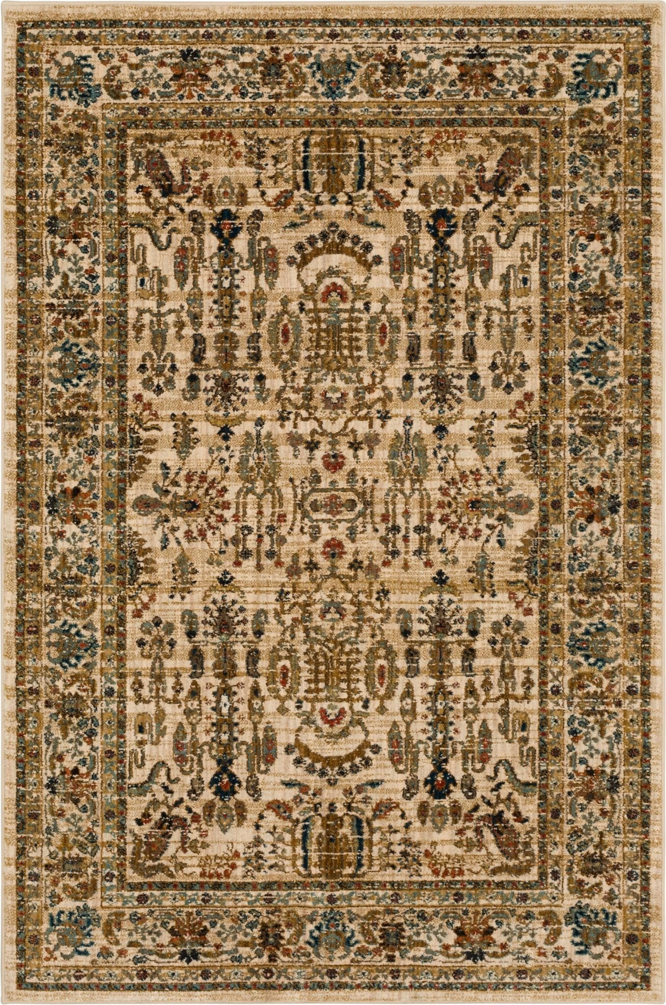 Karastan Spice Market 90931 Cream Traditional Machinemade Rug - Rugs - Karastan - Atlanta Designer Rugs