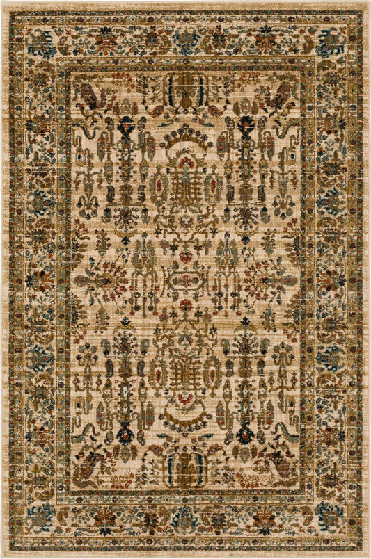 Karastan Spice Market 90931 Cream Traditional Machinemade Rug - Rugs - Karastan - Atlanta Designer Rugs