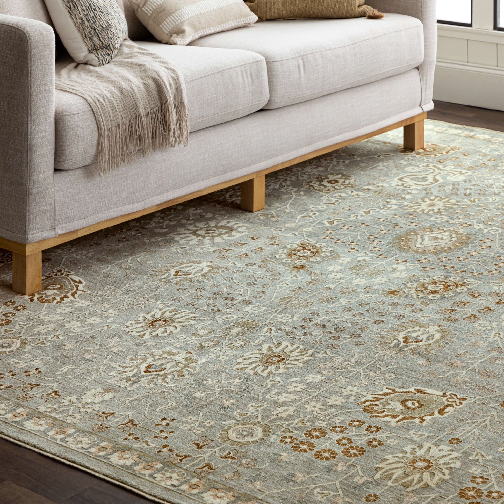 Karastan Divina R1150 Cream Machinemade Rug - Rugs - Karastan - Atlanta Designer Rugs