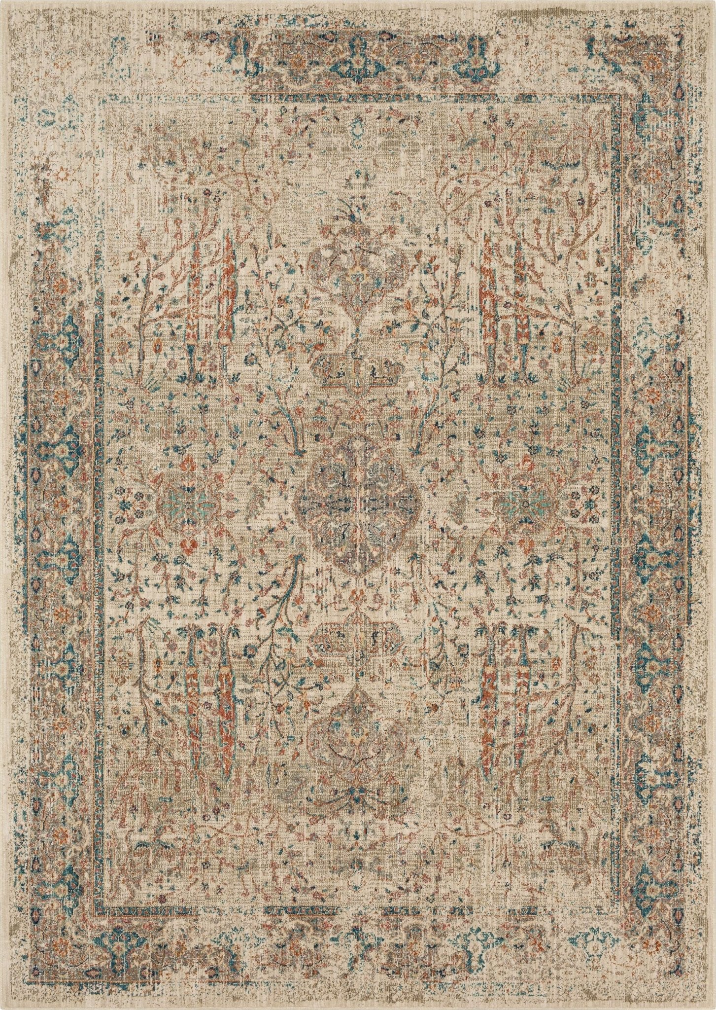 Karastan Estate 92295 Beige Traditional Machinemade Rug - Rugs - Karastan - Atlanta Designer Rugs