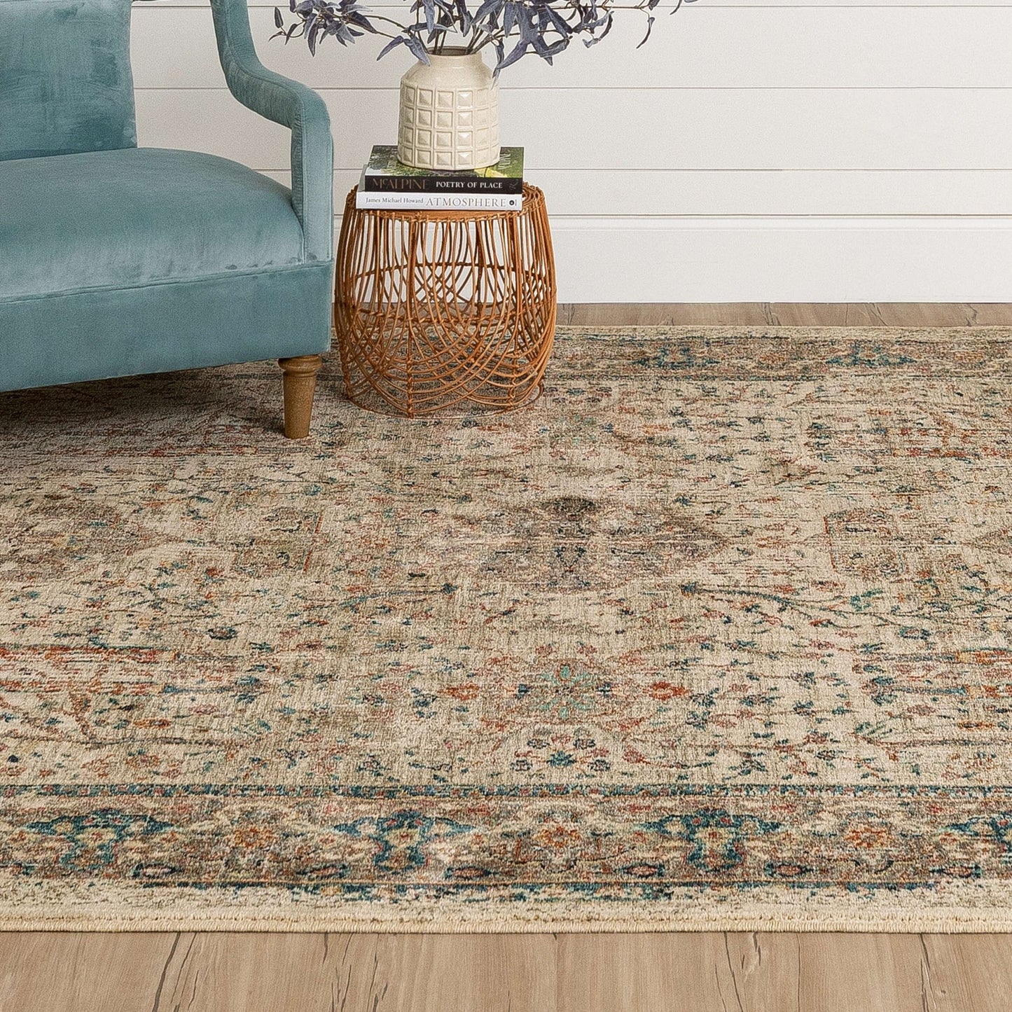 Karastan Estate 92295 Beige Traditional Machinemade Rug - Rugs - Karastan - Atlanta Designer Rugs