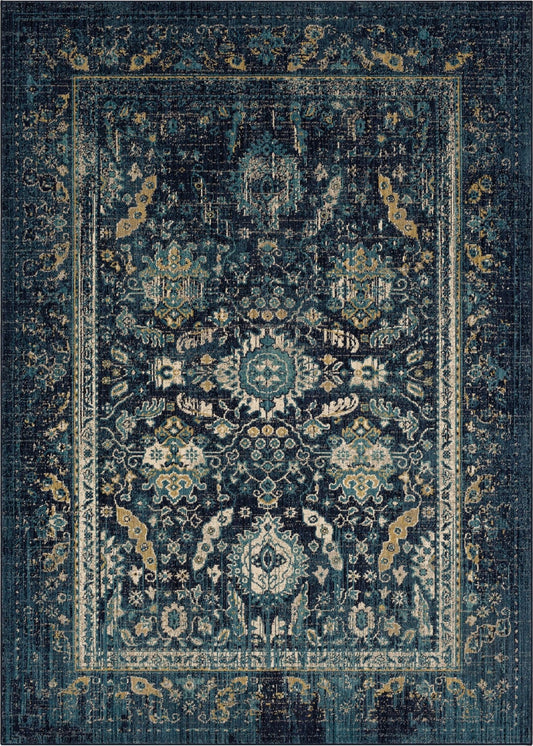 Karastan Estate 92317 Indigo Traditional Machinemade Rug - Rugs - Karastan - Atlanta Designer Rugs