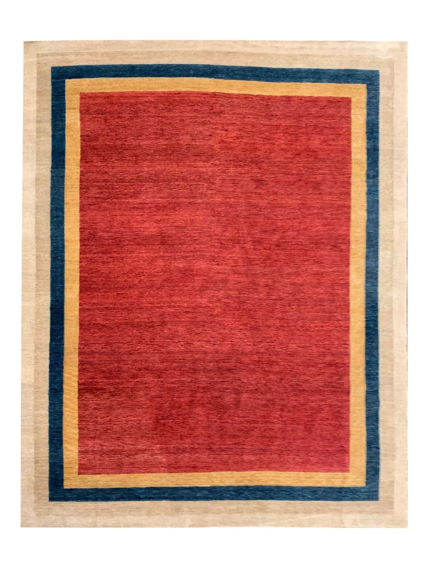 Artisan Lorraine Red Multi Modern Knotted Rug - Rugs - Artisan - Atlanta Designer Rugs