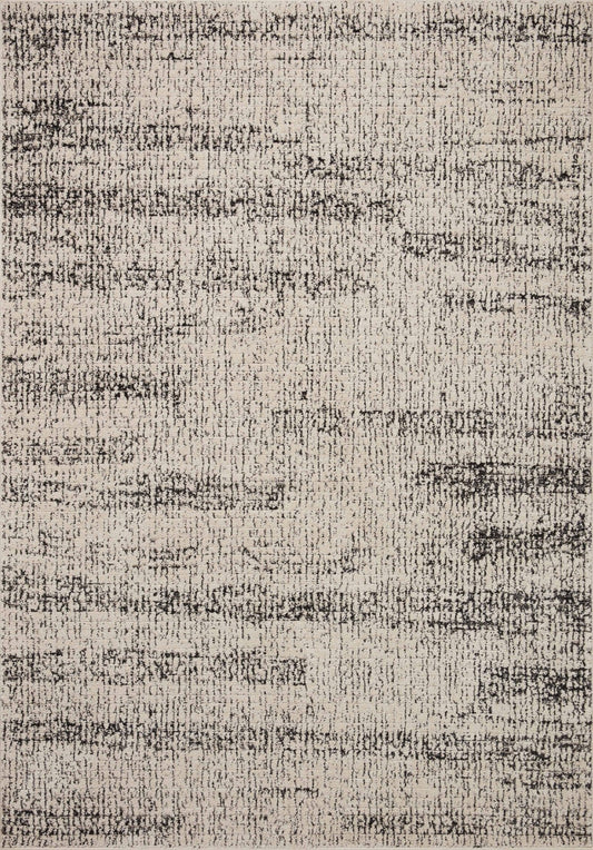 Loloi II Darby DAR - 02 Oatmeal Charcoal Transitional Power Loomed Rug - Rugs - Loloi II - Atlanta Designer Rugs