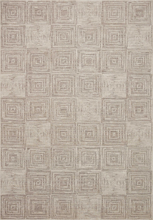 Loloi II Darby DAR - 05 Beige Grey Transitional Power Loomed Rug - Rugs - Loloi II - Atlanta Designer Rugs