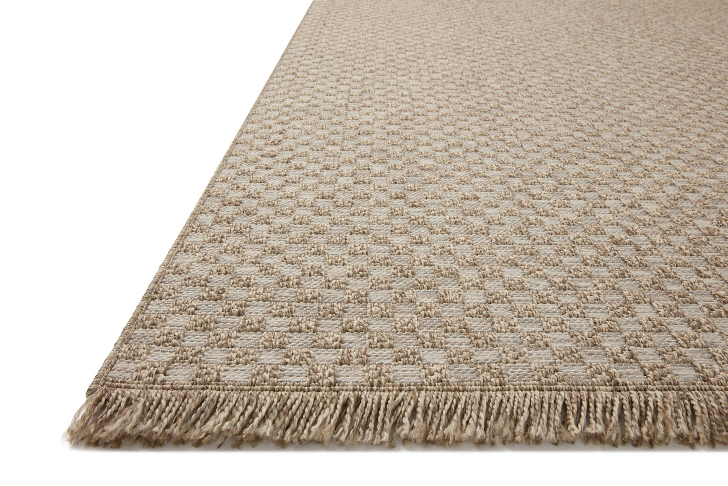 Loloi II Dawn DAW - 02 Natural Indoor/Outdoor Power Loomed Rug - Rugs - Loloi II - Atlanta Designer Rugs