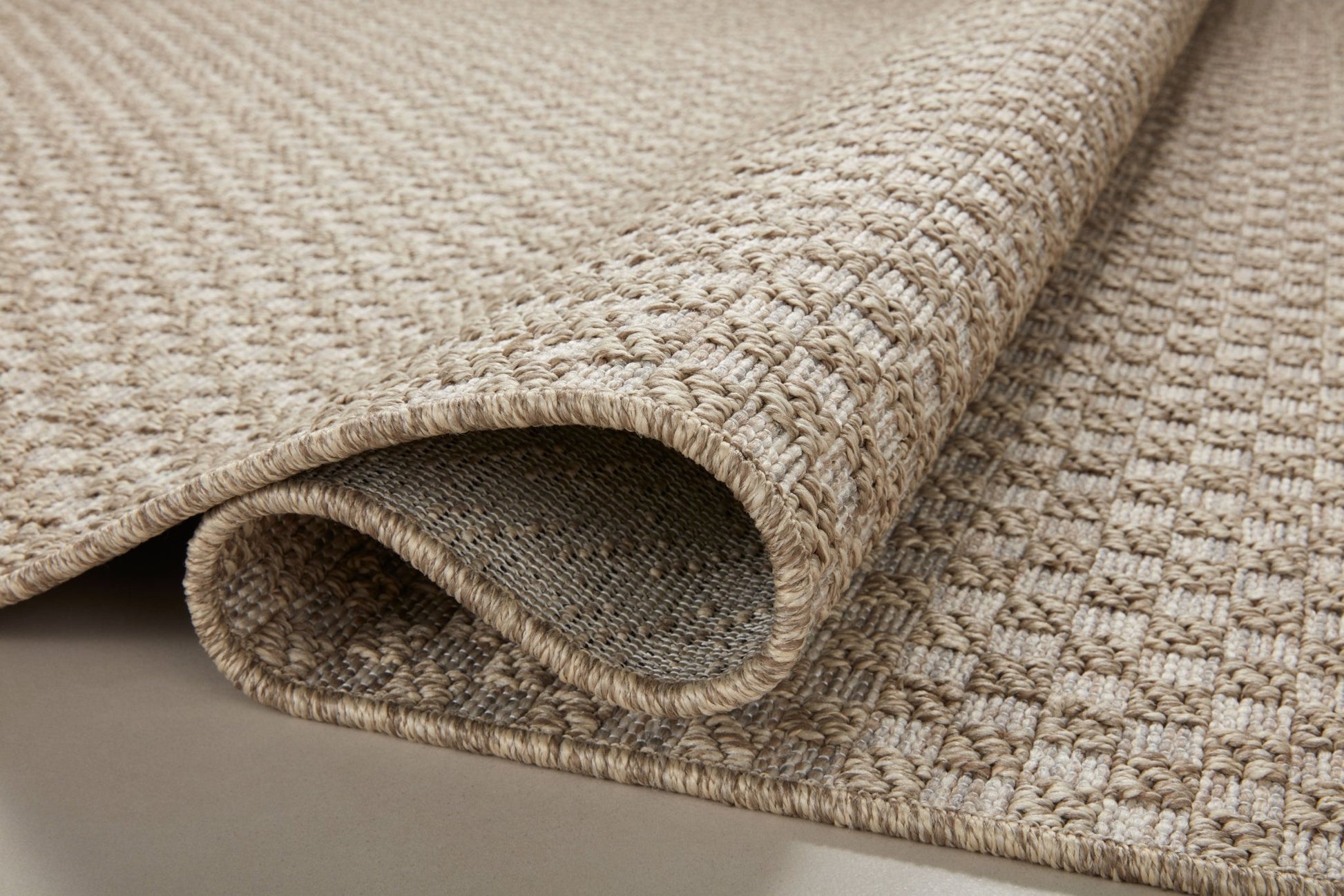 Loloi II Dawn DAW - 02 Natural Indoor/Outdoor Power Loomed Rug - Rugs - Loloi II - Atlanta Designer Rugs