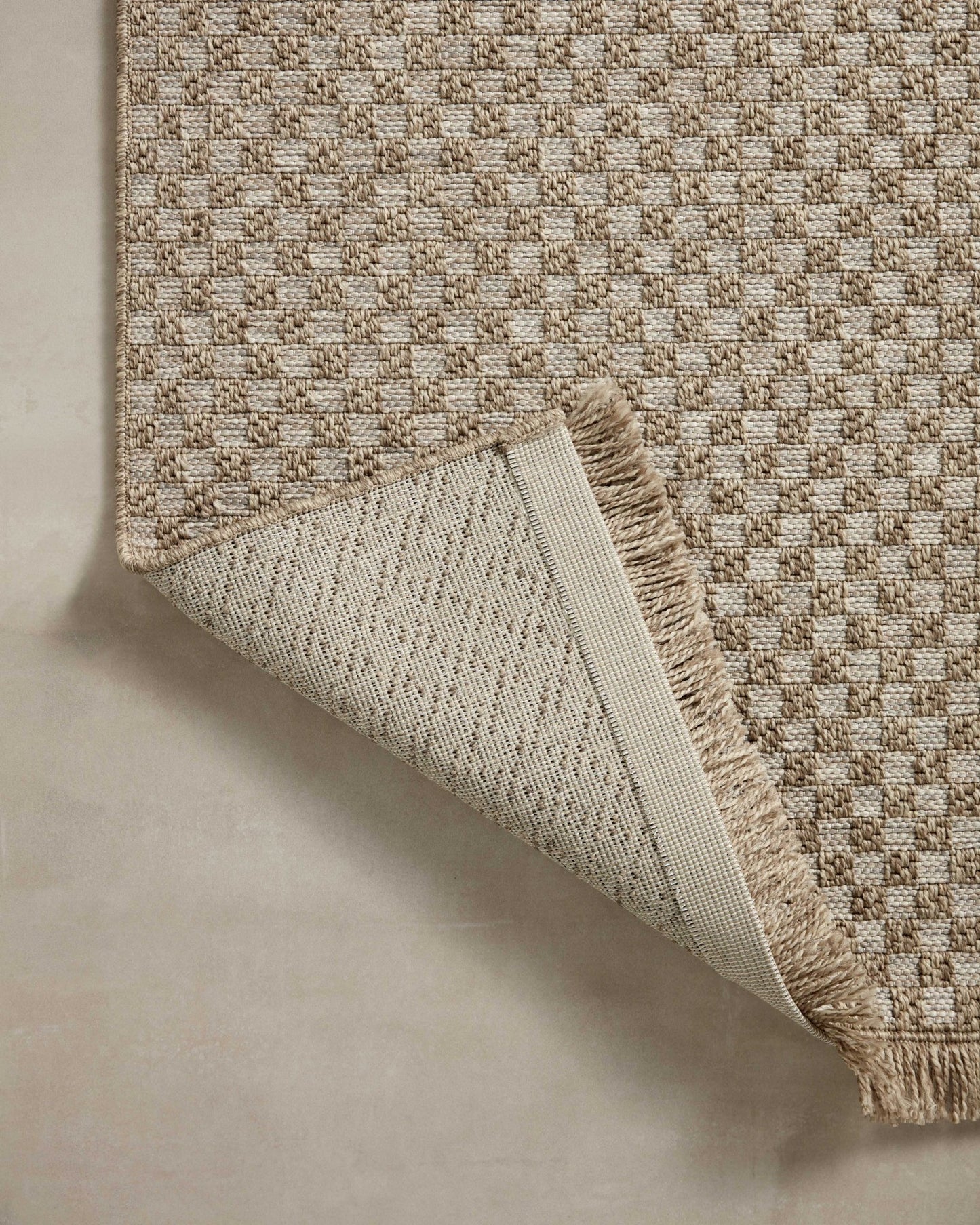 Loloi II Dawn DAW - 02 Natural Indoor/Outdoor Power Loomed Rug - Rugs - Loloi II - Atlanta Designer Rugs