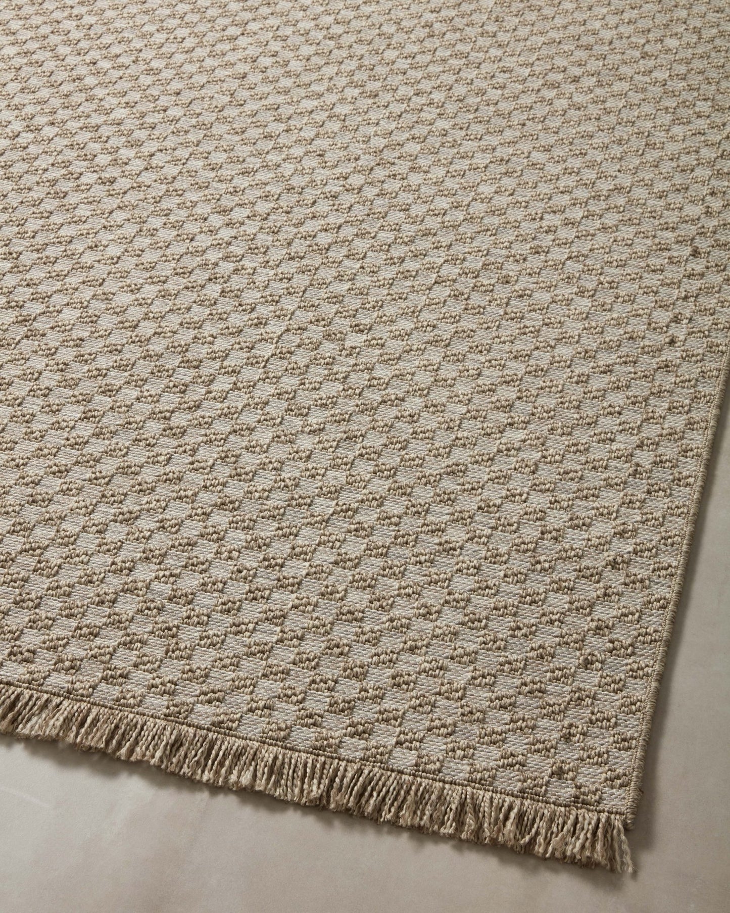 Loloi II Dawn DAW - 02 Natural Indoor/Outdoor Power Loomed Rug - Rugs - Loloi II - Atlanta Designer Rugs