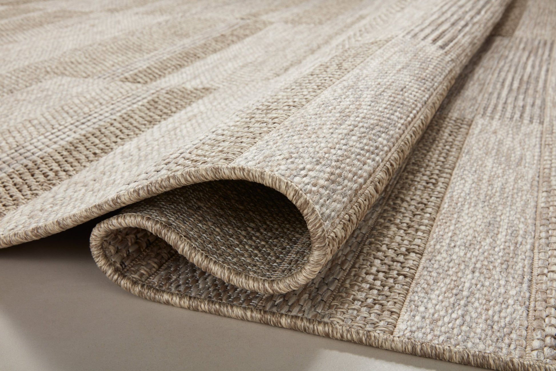 Loloi II Dawn DAW - 03 Natural Indoor/Outdoor Power Loomed Rug - Rugs - Loloi II - Atlanta Designer Rugs