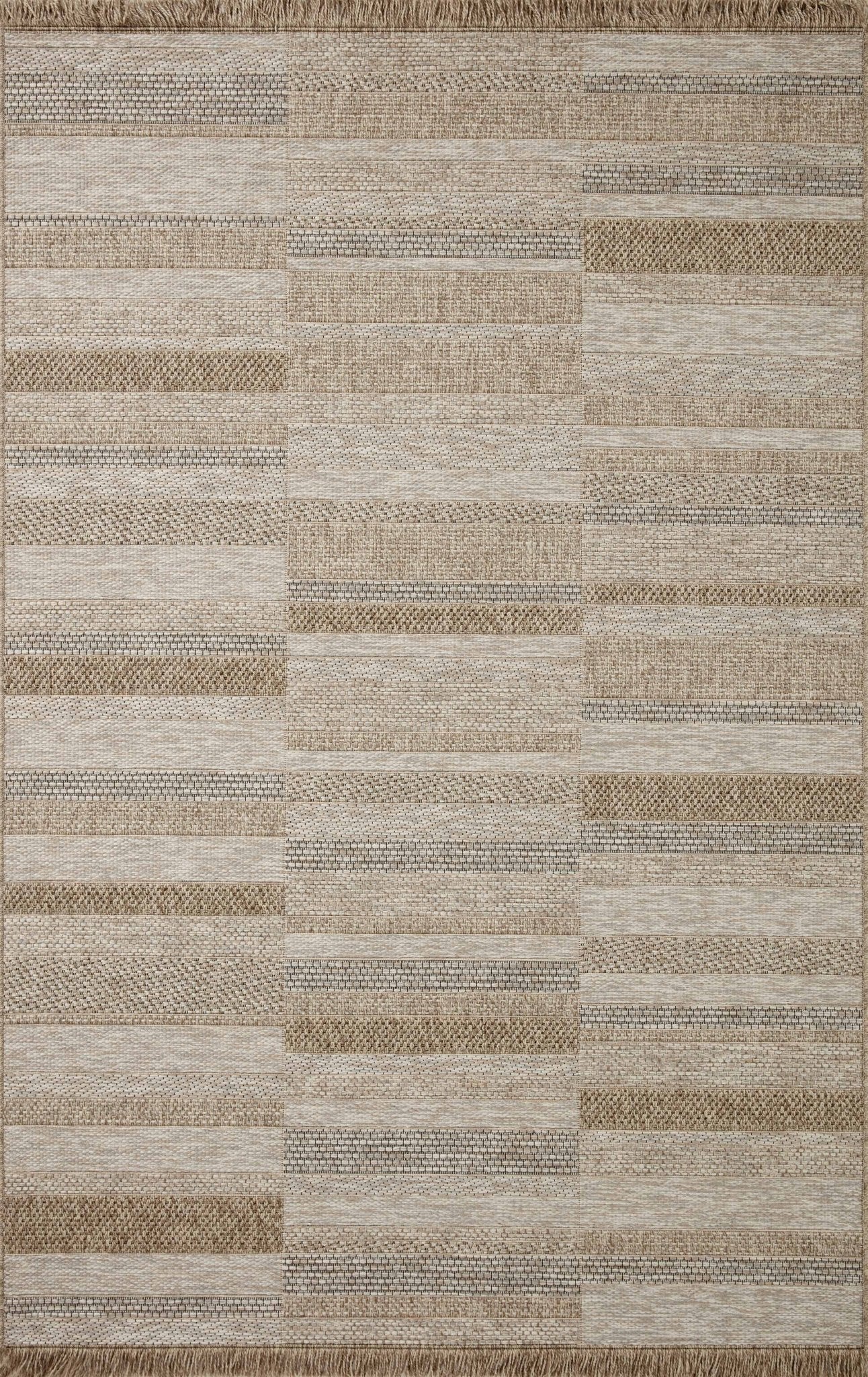 Loloi II Dawn DAW - 03 Natural Indoor/Outdoor Power Loomed Rug - Rugs - Loloi II - Atlanta Designer Rugs